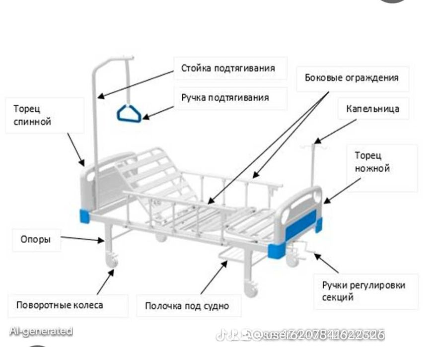 Медицинский кровать