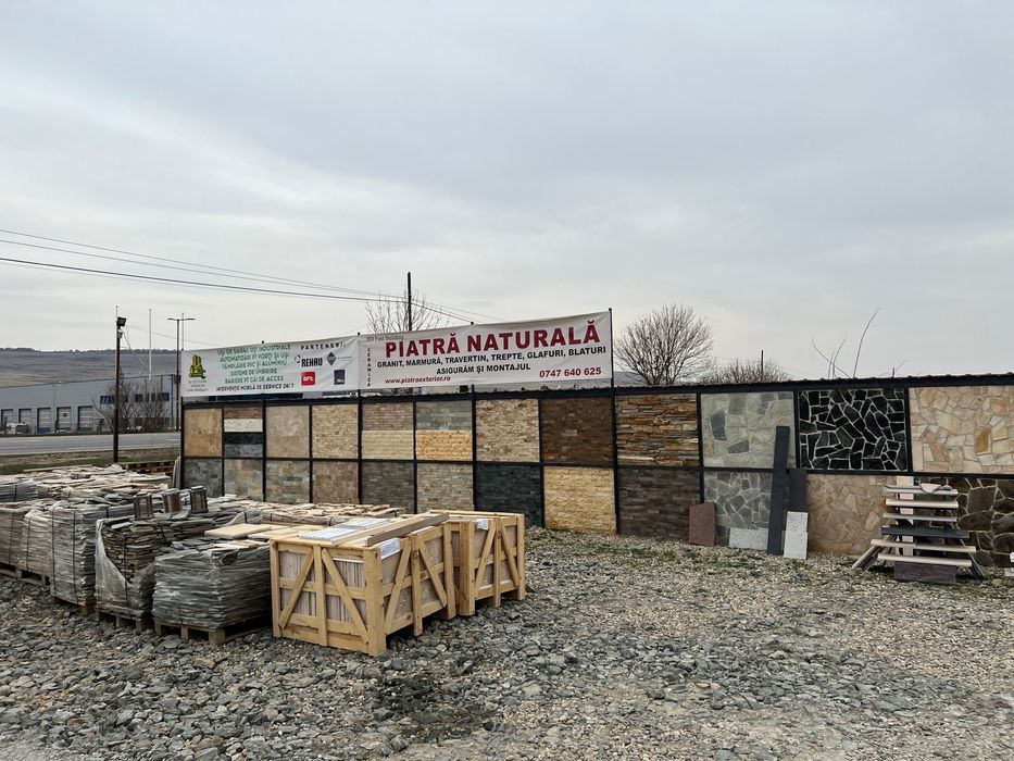 Vindem piatra naturala decorativa de interior/exterior