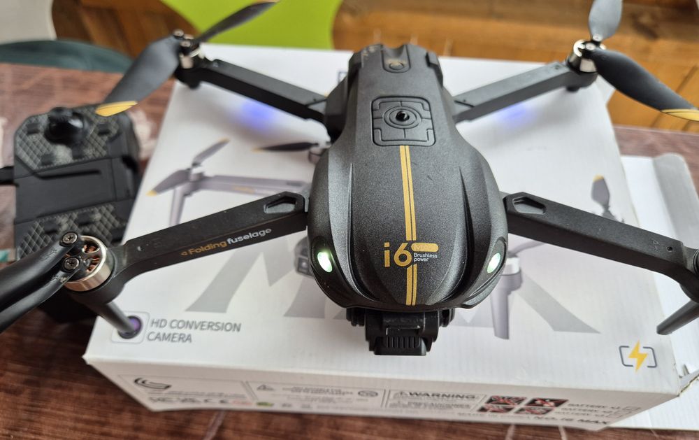 Сгъваем Дрон i6 Max "Oсата", FPV 4K Камера с Нощно Виждане