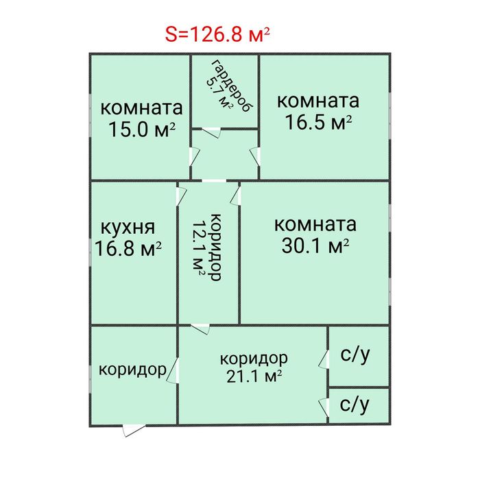 Недостроенный  дом. Костанай-2.