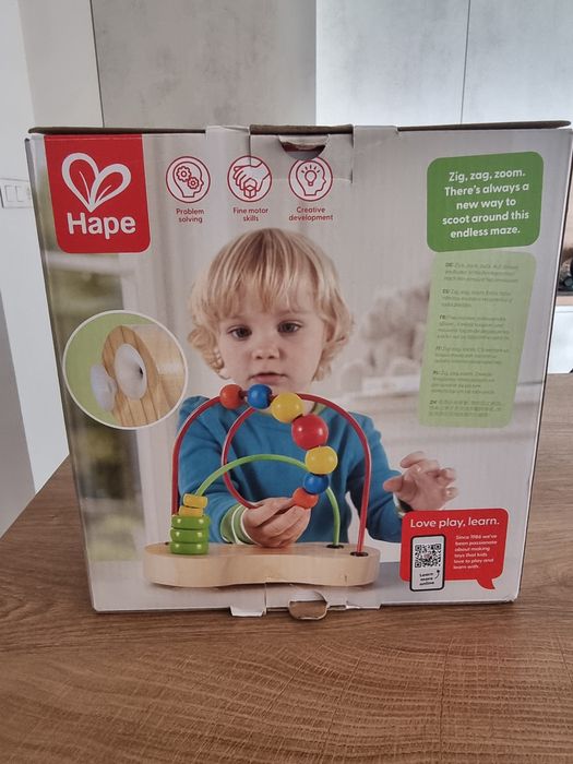 Hape double bubble хапе дървена играчка