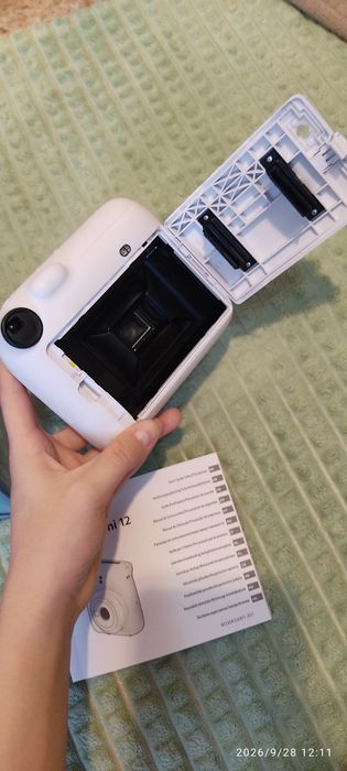 instax mini 12 без картриджа