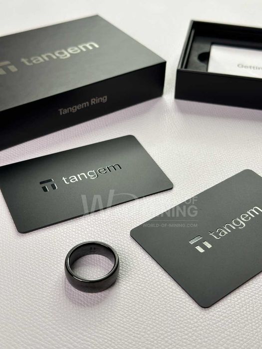 Tangem Ring (кольцо+2 карты Tangem 2.0) Магазин