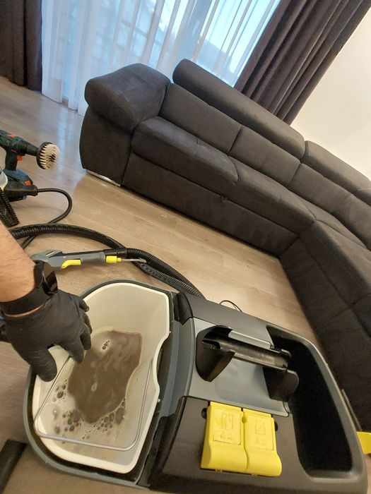 Curatare canapele,scaune,fotolii materiale textile la domiciliu