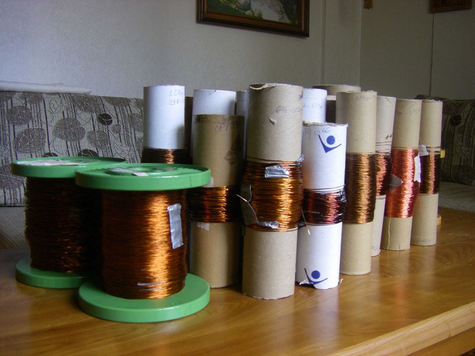 Емайлиран бобинажен проводник от 0.14мм до 0.45мм