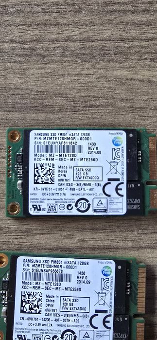 Ssd MSATA 128gb Samsung,Sandisk