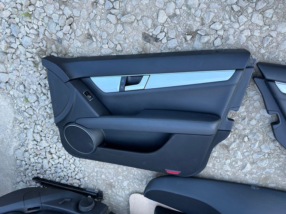 кожени седалки/кожен салон за mercedes benz w204