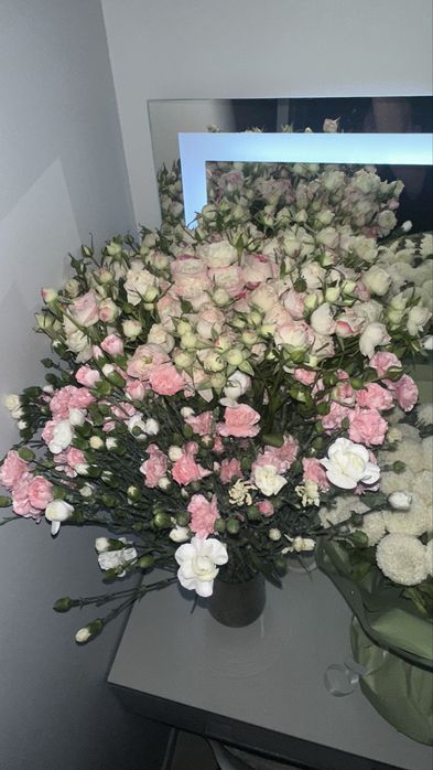 Цветы букет свежий