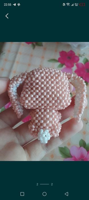 Амигуруми зайчик