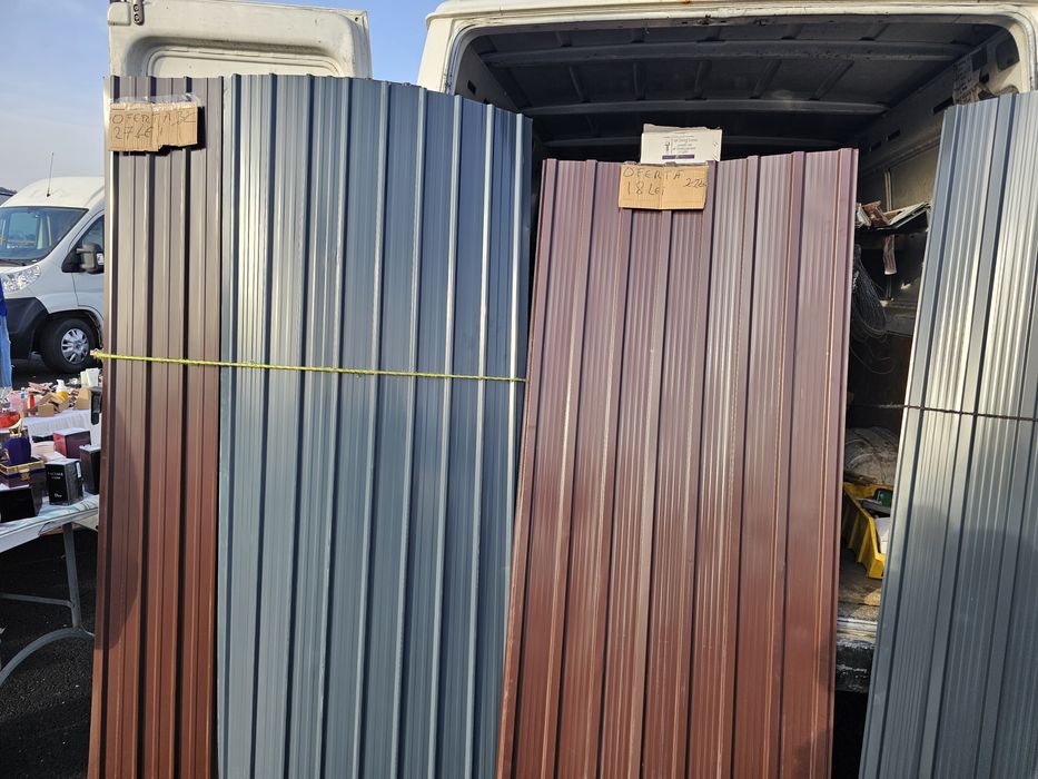 Vând tabla cutata zincata și color