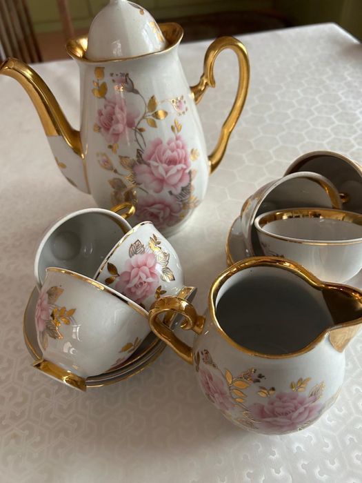 Кофейный сервис Капчагайский фарфоровый завод