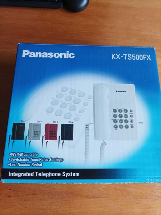 Стационарен телефон Panasonic kx-ts500fx