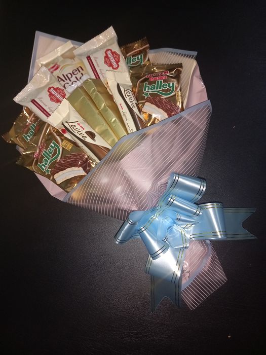 Съедобный сладкий букет из шоколад!