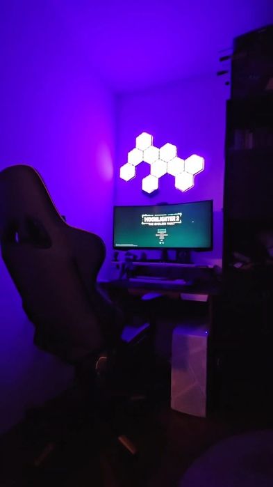 Panouri LED Hexagonale RGB Gaming