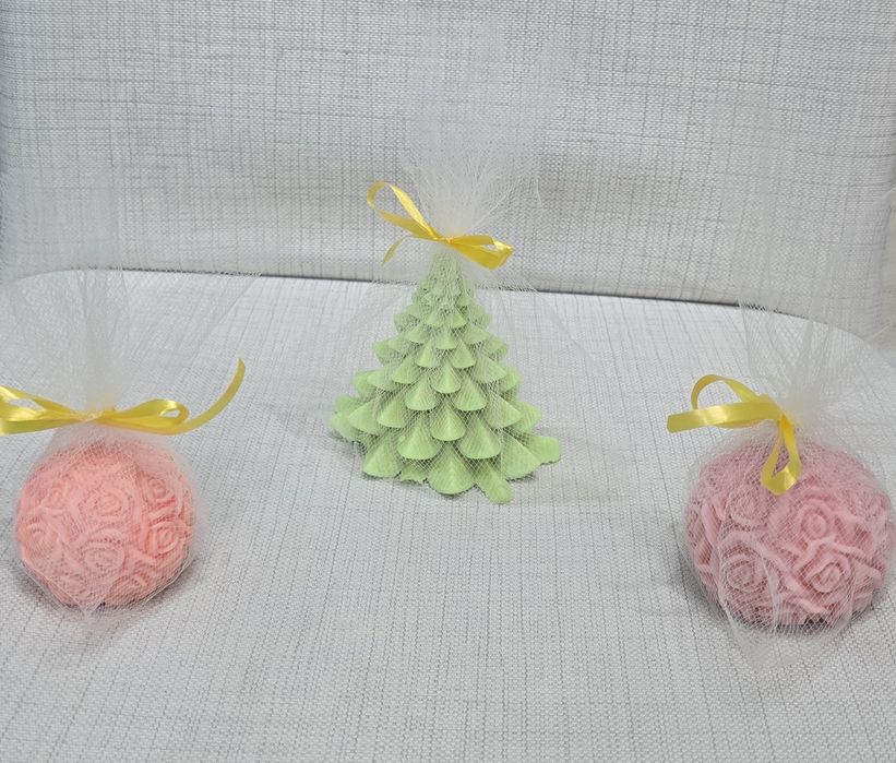 Свещи ръчна изработка