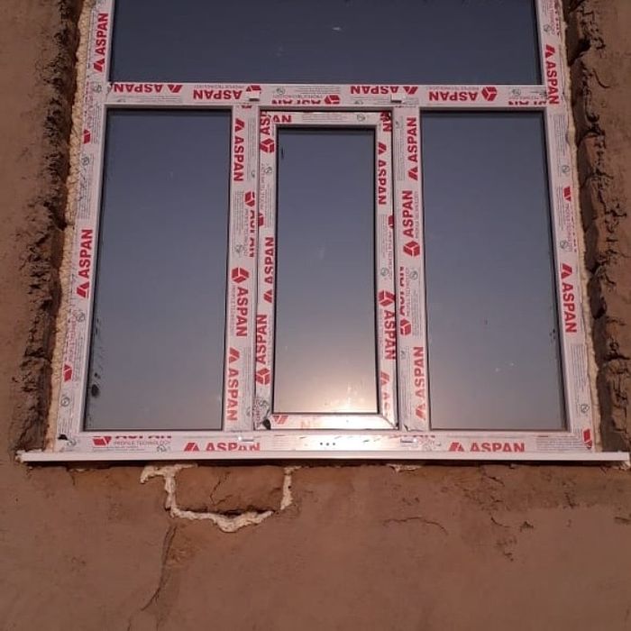 Окна пластиковые и алюминий витражи