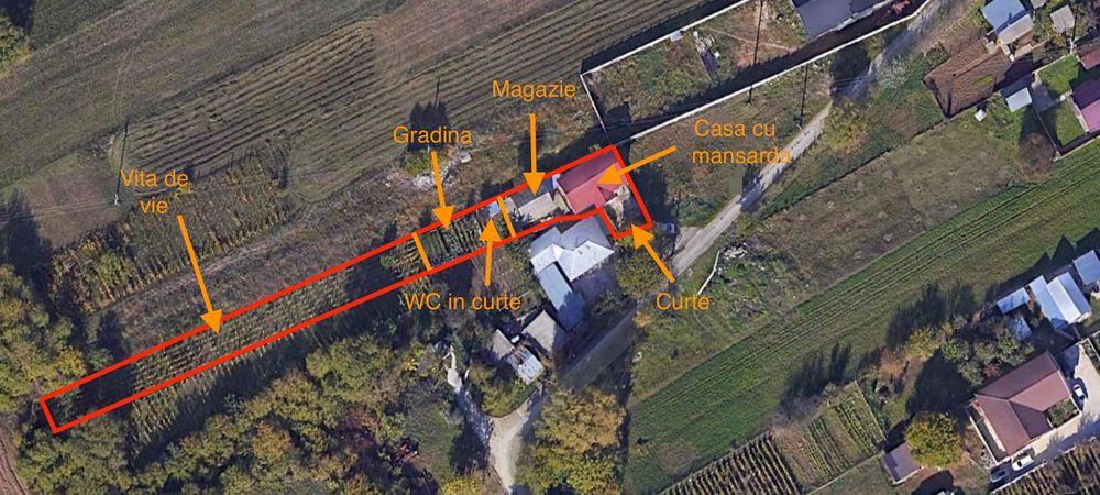 Vand casa cu mansarda