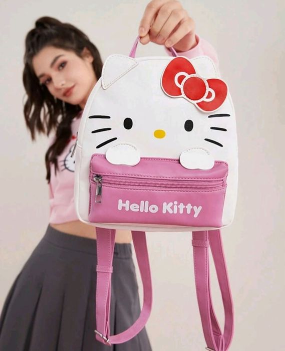 Ghiozdan copii hello kitty sanrio nou cu etichetă