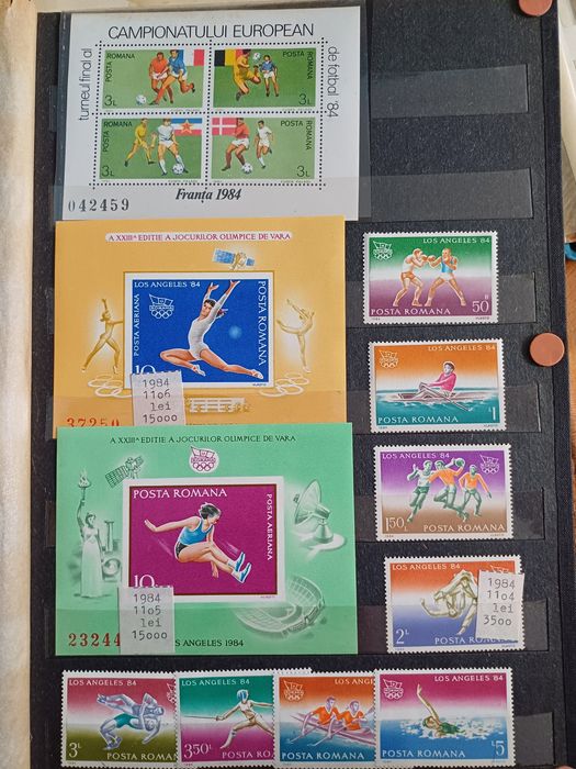 Timbre romamesti perioada 1906-1994