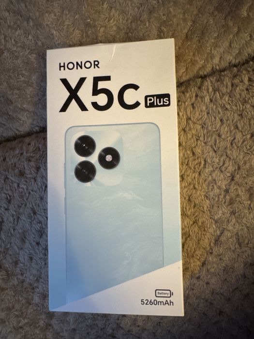 Honor X5c Plus- Чисто нов неразопокован +  протектор