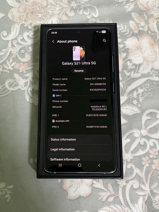 Samsung Galaxy S21 Ultra 5g 128GB