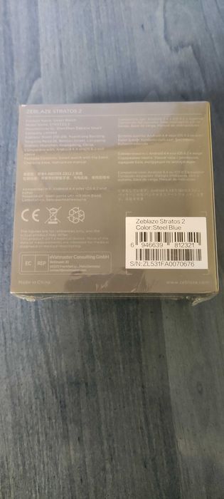 Zeblaze Stratos 2 Steel Blue