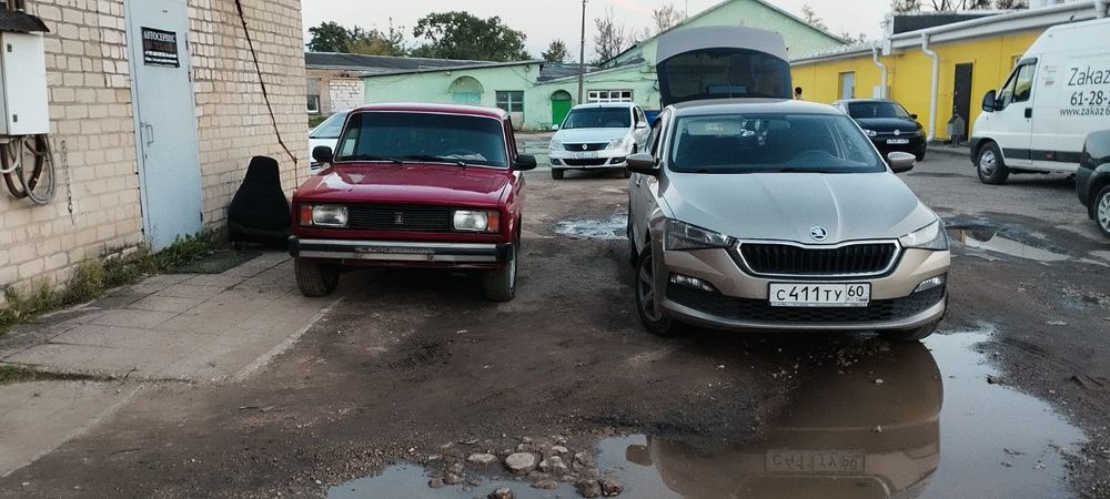 Жигули 2105 састаяни зур