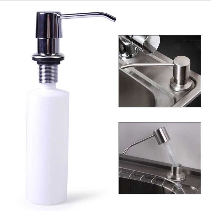 Дозатор для жидкого мыла для мойки в кухне