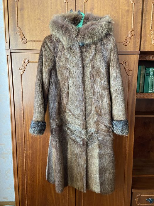 Шуба нутрия размер 44-46