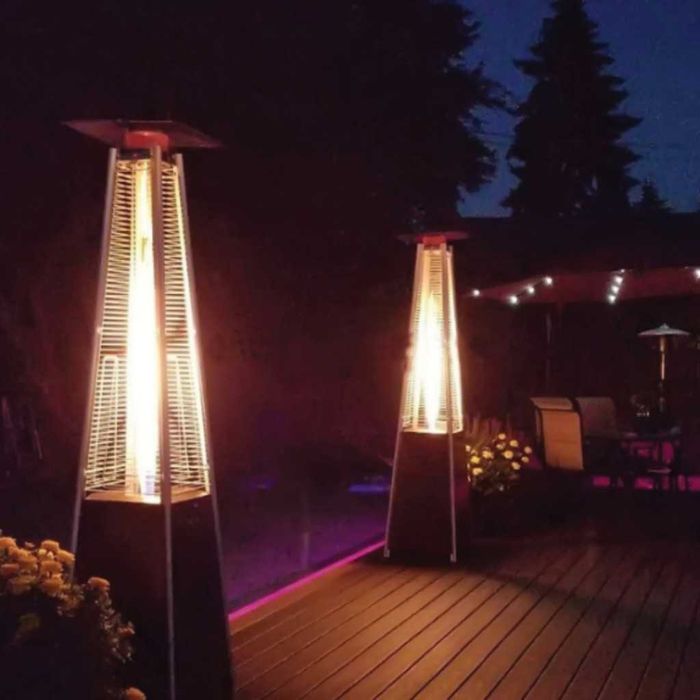 Газов отоплител-чадър 13 kW, 227 см – външен газов отоплител с защити