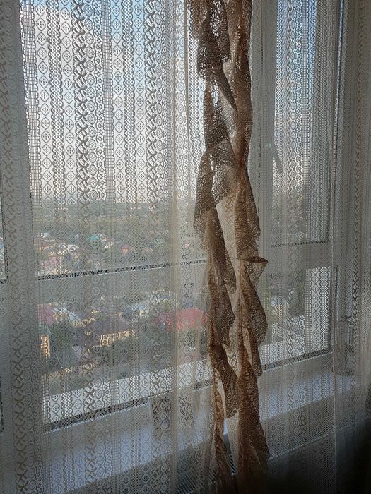 Продам кружевной тюль