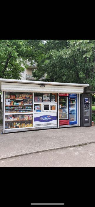 Продавам оборудван преместваем павилион 10кв.м.