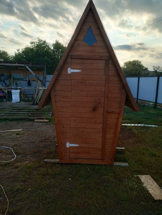 Туалет Теремок Вагонка