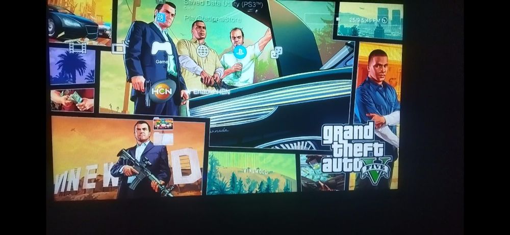 Vând PS3 modat cu hen