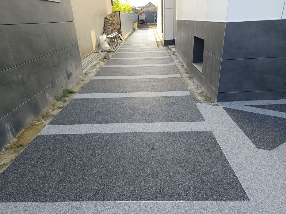 Covor de piatră cu rășină