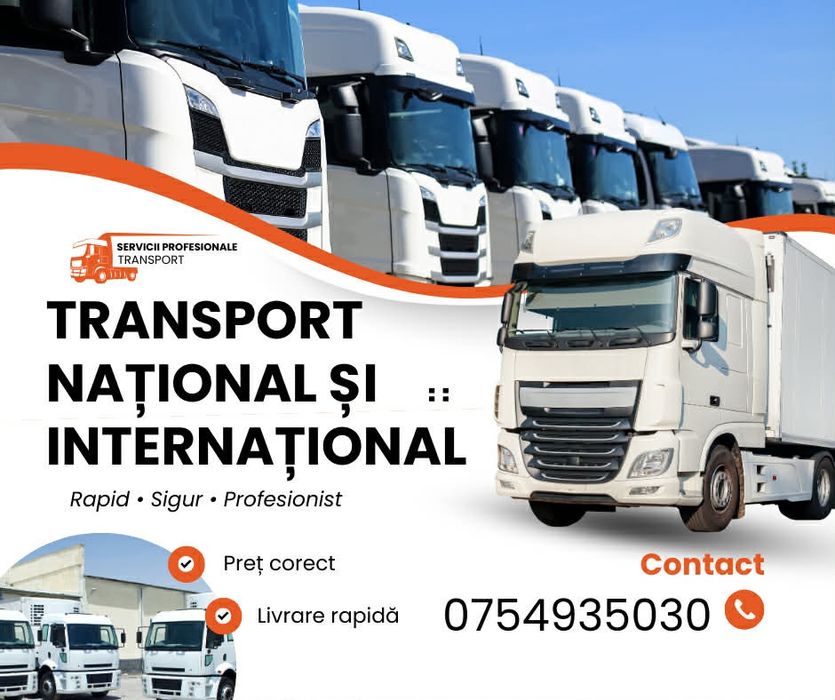 Transport național și internațional | Rapid și sigur