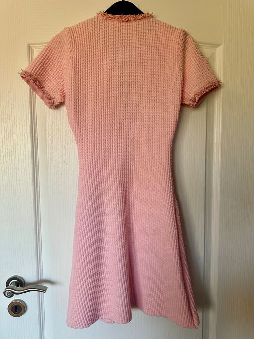 Розова рокля модел Self Portrait