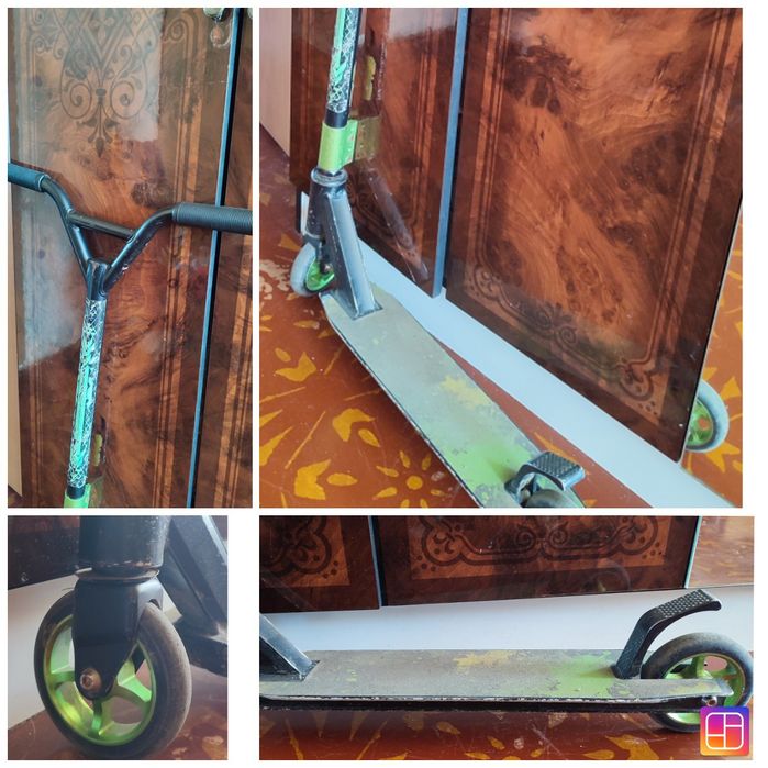 Трюковой  самокат.