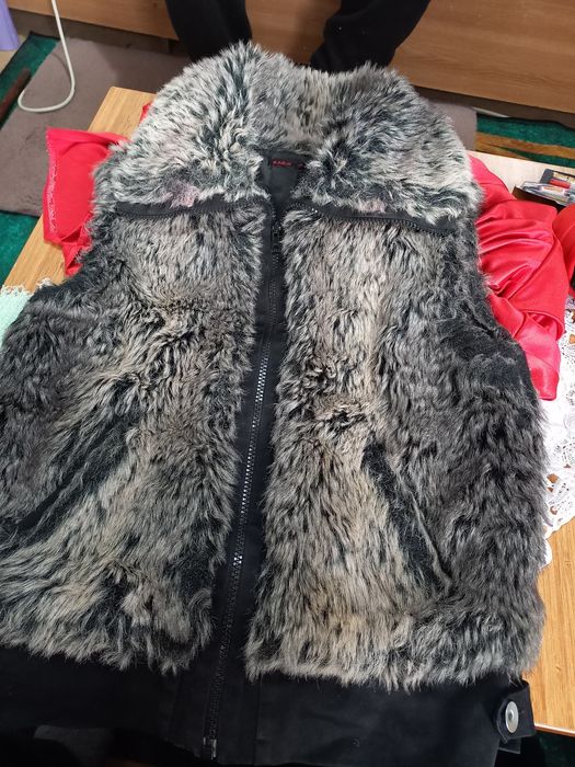 Vestă cu blanita pentru fete