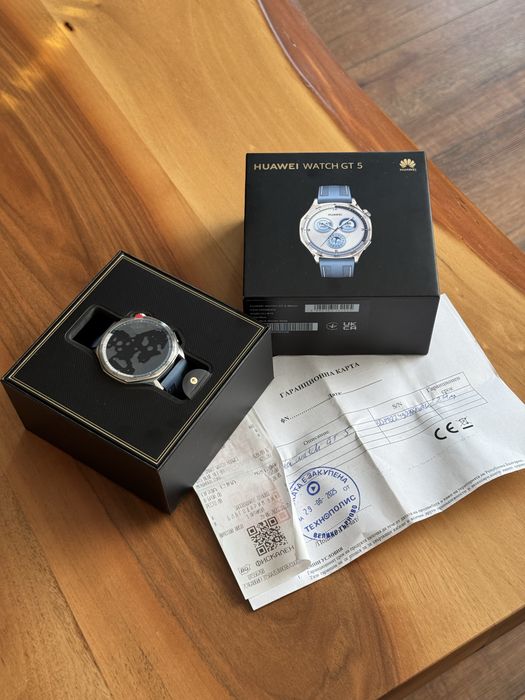 Huawei Watch GT 5 Blue Гаранция !