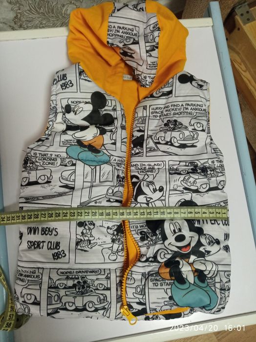 Детская жилетка с штанишками