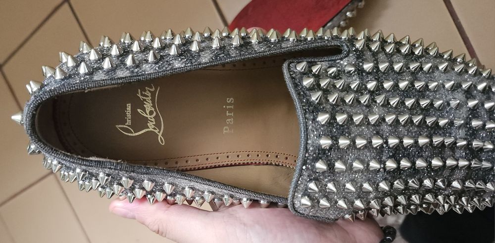 Christian Louboutin, мъжки мокасини