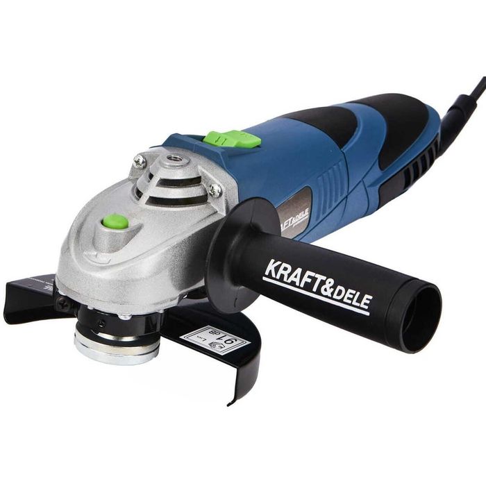 Polizor unghiular de 125mm, 1500W, 3000-12000 rpm, Kraft