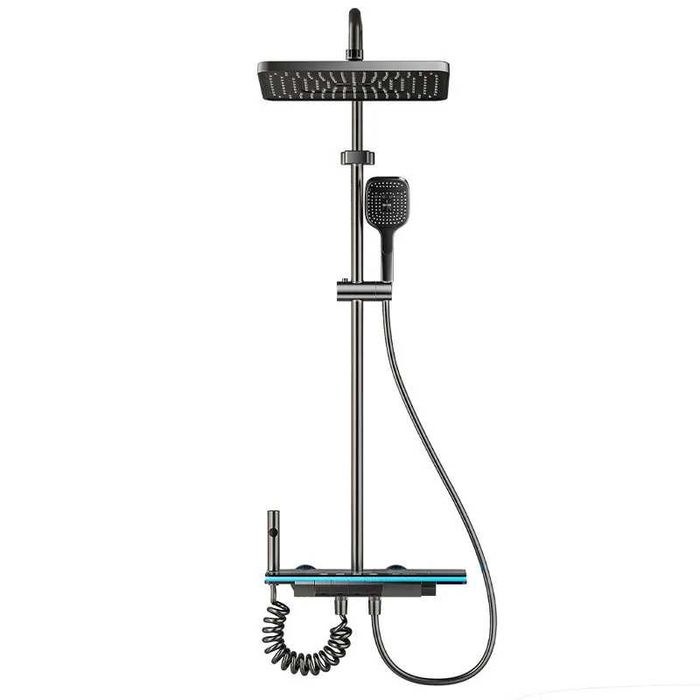 Модерен интелигентен душ с дисплей и LED подсветка D52