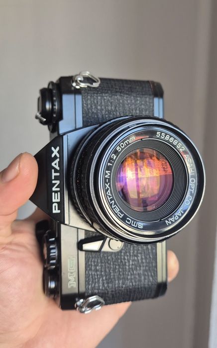 Pentax mg +pentax M  50 mm f2