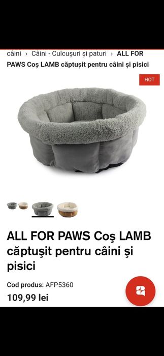 Pat/ cos/  culcus caini si pisici