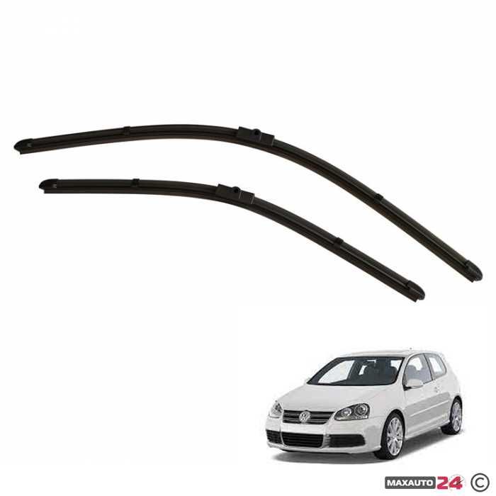 Предни чистачки за VW Golf 5 / Caddy / Touran / Skoda Octavia / Audi A3 2бр/к-т 600мм/475мм комплект, авто чистачки, пера за автомобил