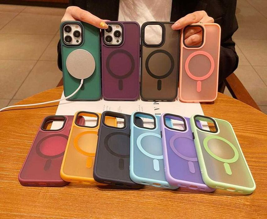 Husa Folie Incarcator iPhone 15, 15 Plus, 15 Pro, 15 Pro Max