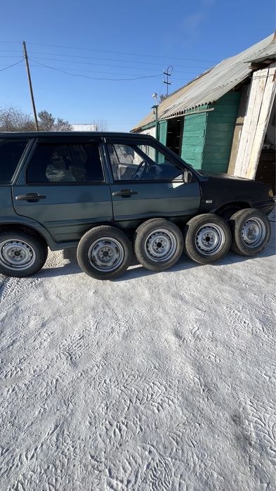 Ваз 2114 на полном ходу