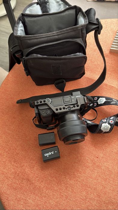 Sony a6400 и обьектив sigma 1.4 30mm